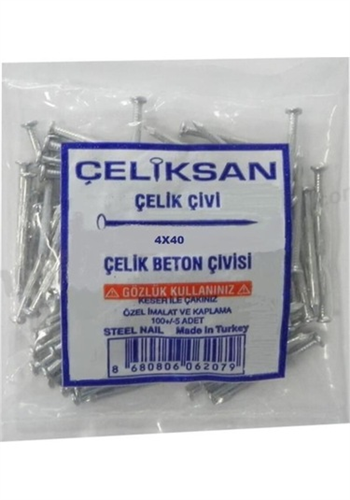 ÇELİKSAN ÇELİK ÇİVİ 4x40